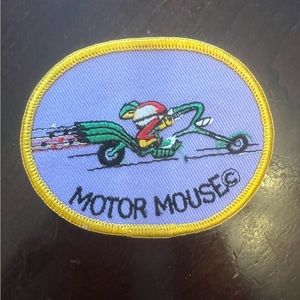 Vintage 1970’s Swiss Maid Quality Emblems Hanna-Barbera Motor Mouse Patch